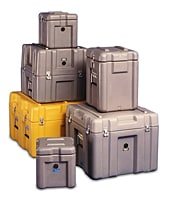Transitainer rotomold transit and storage cases